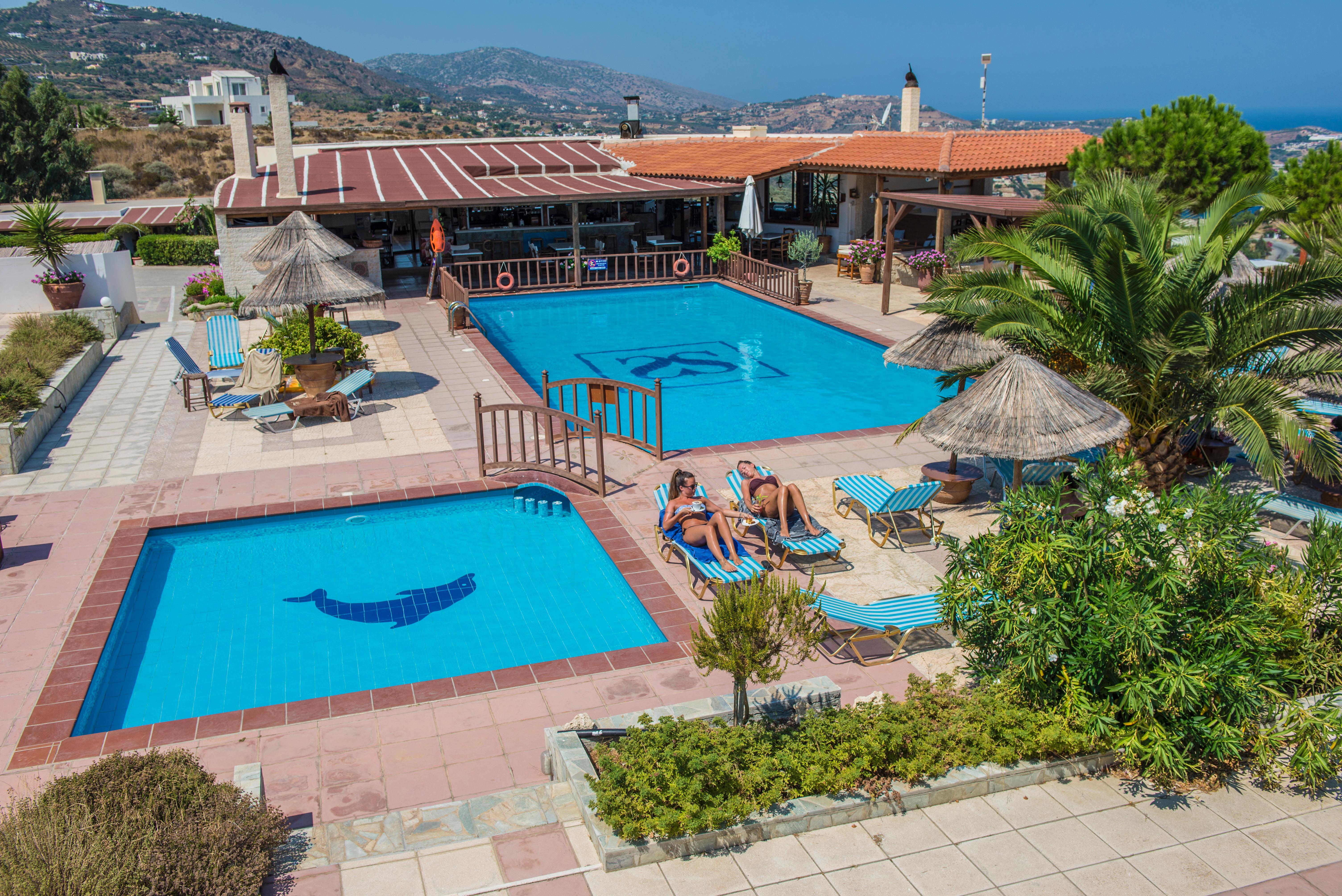 Spiros-Soula Family Hotel & Apartments Agia Pelagia  Exterior foto